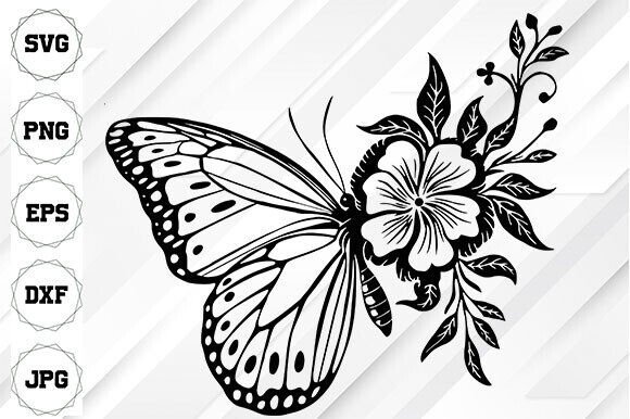 Floral Butterfly SVG Review